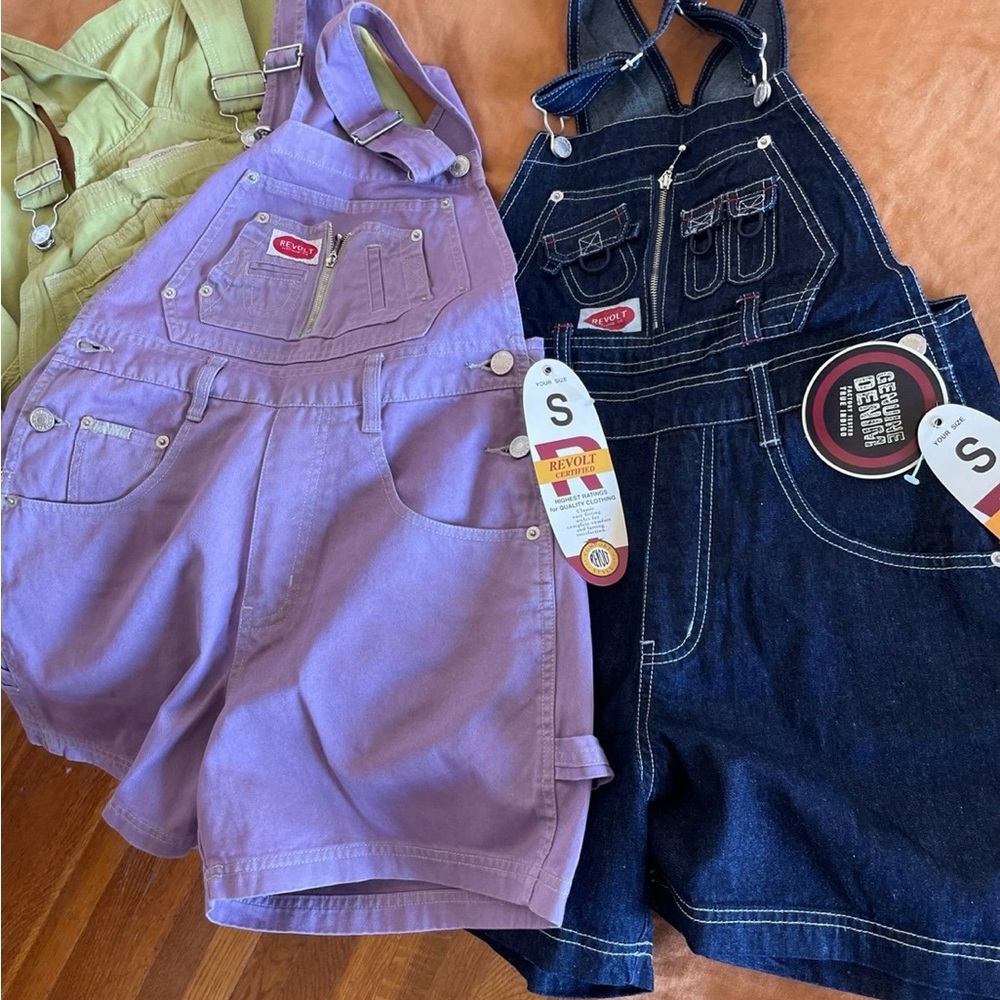 Lavander overalls